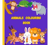 Cute Animals Coloring Book for Kids: Educational Coloring Pages with Animals and Alphabets for Preschool Children Ages 3 to 5