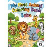 cute animals coloring book for kids: Perfect for toddlers, preschoolers, and kindergarteners, each page features large, simple designs with bold outlines that are easy for small hands to color.