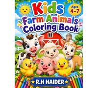 Cute Animals Coloring Book for Kids: Simple and Fun Coloring Pages for Children Ages 4-7 with Adorable Baby Animals, Easy Designs, and Big Bold Lines, ... Learning Activity Book to Build Creativity,.