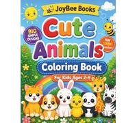 Cute Animals: Coloring Book (JoyBee - Little Explorers)