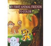 Cute Animals Coloring book: learn animals name with colors
