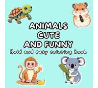 Cute Animals Coloring Book: Make your child learn about animals