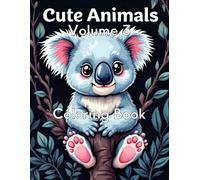Cute Animals Coloring Book Volume 3
