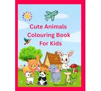 cute animals colouring book