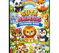Cute Animals colouring books: Adorable Baby Animals to Color for Boys & Girls