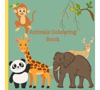 Cute Animals Colouring Books for Kids: Educational Colouring Pages with Animal Alphabets for Preschool Children Ages 3-5