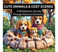 Cute Animals & Cozy Scenes Coloring Book for Adults: A Wholesome Journey Through Nature’s Comforts