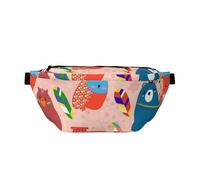 Cute Animals Fox Sling Bag - Bolso bandolera para mujeres y hombres, mochila pequeña para viajes y senderismo, multicolor, Talla única, Mochila de senderismo