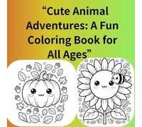 “Cute Animals Through the Seasons: A Whimsical Coloring Adventure”