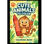 cute animals to colour