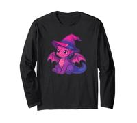 Cute Anime Baby Dragon Witch Kawaii Bisexual Pride Colors Manga Larga