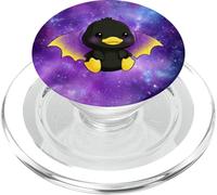 Cute Anime Bat Duck Kawaii Nonbinary Enby Pride Colors PopSockets PopGrip para MagSafe