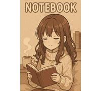 Cute Anime Girl Notebook: Kawaii Waifu Journal | 6x9 Lined Paperback | Cozy Aesthetic Anime-Themed Diary for School, Writing & Gifts