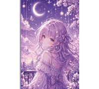 Cute Anime Notebook for Girls & Teens: Dreamy Aesthetic Lined Notebook for School, Writing and Doodling | 6x9 Size | 110 Pages | Matte Cover | Personalized Name Page