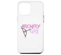 Cute Archery Girl Gift Bow Arrow Girly Sports Bowman Hunt Carcasa para iPhone 12 Pro MAX