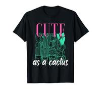 Cute As a Cactus Sweet Suculent Attitude Southern Prep Gear Camiseta