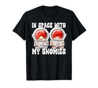 Cute Astronaut GNOME Family Quote In Space with My Gnomies Camiseta