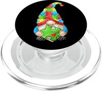 Cute Autism Awareness GNOME Puzzle Piece For Autism Teacher PopSockets PopGrip para MagSafe