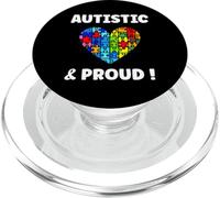 Cute Autism Awareness I'm Autistic and Proud PopSockets PopGrip para MagSafe