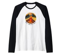 Cute Autumn Adventure Quote For Women Golden Retriever Mom Camiseta Manga Raglan