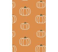 Cute Autumn Fall Notebook Journal for Women, Girls, and Teens | Lined Notebook for Writing, Journaling, School, or Thanksgiving Gift | Cozy Pumpkin-Themed Aesthetic Stationery