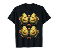 Cute Avocado Gardening Graphic For Mom Vegetable Pattern Camiseta