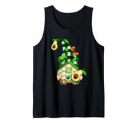 Cute Avocado GNOME Girl For Women and Vegetarian Mom Vegan Camiseta sin Mangas