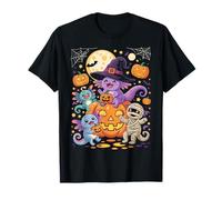Cute Axolotl Jack O Lantern Halloween Costumes Boys Girls Camiseta