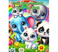 Cute Baby Animals Coloring Book