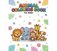 Cute Baby Animals Coloring Book: Fun Copy-the-Color Activity for Kids