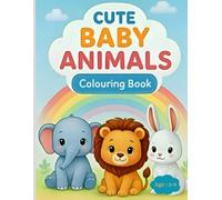 Cute Baby Animals Colouring Book