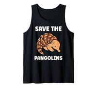 Cute Baby Animals Pangolin Cute Simple Save The pangolins Camiseta sin Mangas