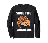 Cute Baby Animals Pangolin Cute Simple Save The pangolins Manga Larga