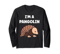 Cute Baby Animals Pangolins Cute Simple I'm a Pangolin Manga Larga