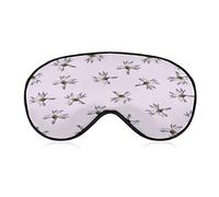 Cute Baby Axolotl Sleep Eye Mask Soft Eye Covers Bloqueo de luces Venda para los ojos con correa ajustable para siesta de viaje