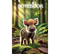Cute Baby Boar Notebook - Adorable idea for Kids who Love Animals: Fun and Creative - Perfect for Writing, Drawing, and School Notes!