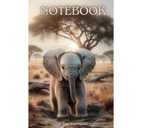Cute Baby Elephant Notebook - Adorable idea for Kids who Love Animals: Fun and Creative - Perfect for Writing, Drawing, and School Notes!