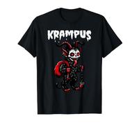 Cute Baby Krampus Creepy Christmas Krampusnacht Camiseta gráfica económica, Hombre, Negro, XL