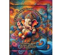 CUTE BABY LORD GANESHA COLORING BOOK.