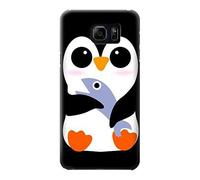 Cute Baby Penguin Funda Carcasa Case para Samsung Galaxy Note 5