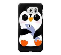 Cute Baby Penguin Funda Carcasa Case para Samsung Galaxy S7 Edge