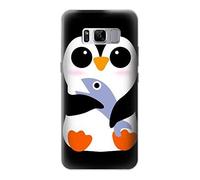 Cute Baby Penguin Funda Carcasa Case para Samsung Galaxy S8 Plus