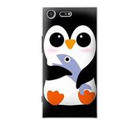 Cute Baby Penguin Funda Carcasa Case para Sony Xperia XZ Premium