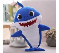 Cute Baby Shark Kids Plush Toy Sing And Light Cartoon Shark Soft Toy Kids Gift TTB UEN