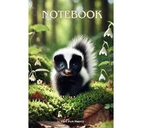 Cute Baby Skunk Notebook - Adorable idea for Kids who Love Animals: Fun and Creative - Perfect for Writing, Drawing, and School Notes!