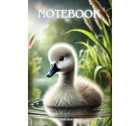 Cute Baby Swan Notebook - Adorable idea for Kids who Love Animals: Fun and Creative - Perfect for Writing, Drawing, and School Notes!