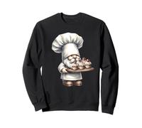 Cute Baking GNOME Muffin Graphic For Best Baker with Cupcake Sudadera