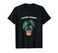 Cute Balcony Botanist Kawaii Cactus Plant Lover Camiseta