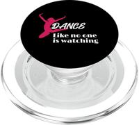 Cute Ballet Dance Like Noone Is Watching Dancing PopSockets PopGrip para MagSafe