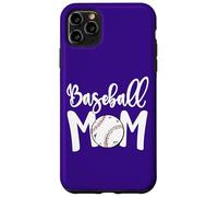 Cute Baseball Mom White Print Softball Mom Mother's Day Carcasa para iPhone 11 Pro MAX